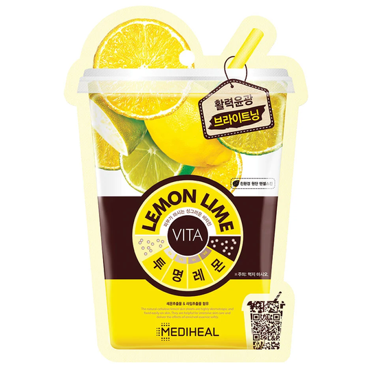 Lemonlime Vita Mask, 25 ml Mediheal Kasvonaamio