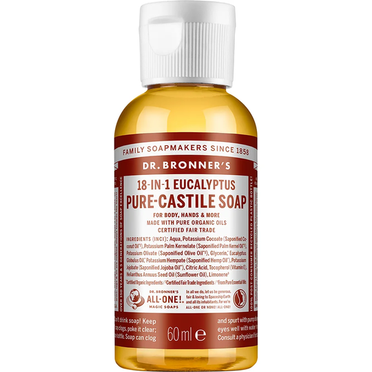 Magic Soaps Eucalyptus, 60 ml Dr. Bronner's Suihkugeelit