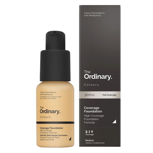 The Ordinary Coverage Foundation 30 ml - 2.1 Y Medium Yellow