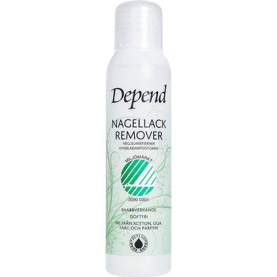 Depend Ecolabel Nail Polish Remover, 100 ml Depend Kynsilakan poisto