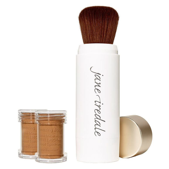Jane Iredale Amazing Base Refillable Brush 2 x Refills - Velvet