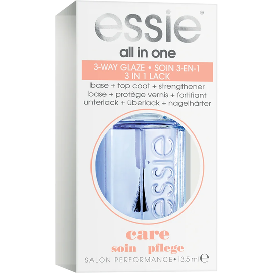Essie All in One 3-Way Glaze, 15 ml Essie Aluslakat