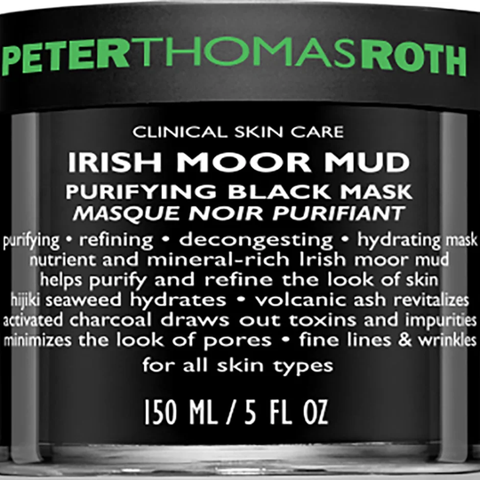 Peter Thomas Roth Irish Moor Mud Purifying Black Mask, 150 ml Peter Thomas Roth Kasvonaamio