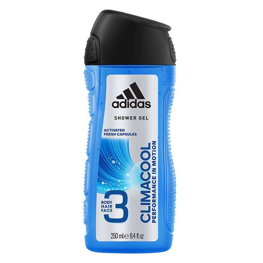 Adidas Climacool 3-In-1 Body, Hair And Face Shower Gel For Him 250 ml