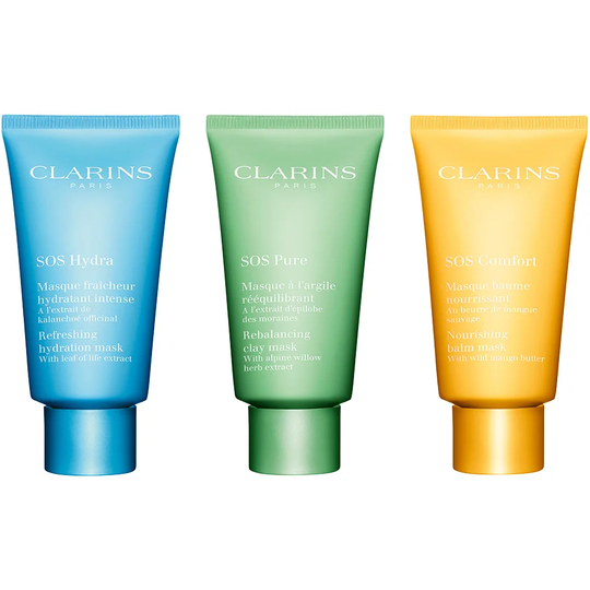 Multimasking Kit, Clarins Kasvonaamiot