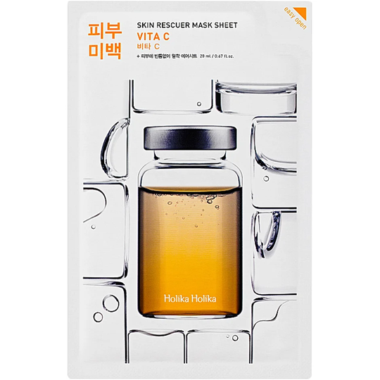 Holika Holika Skin Rescuer Mask Sheet - Vita C, Holika Holika Kasvonaamio