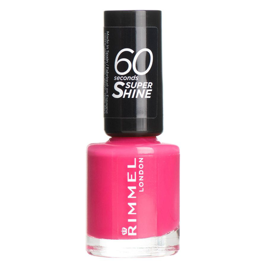 Rimmel London 60 Seconds Super Shine Nail Polish 8 ml ─ #322 Neon Fe