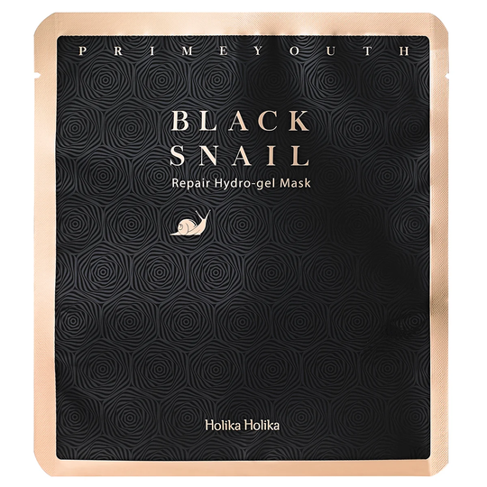 Prime Youth Black Snail Repair Hydro Gel Mask, Holika Holika K-Beauty