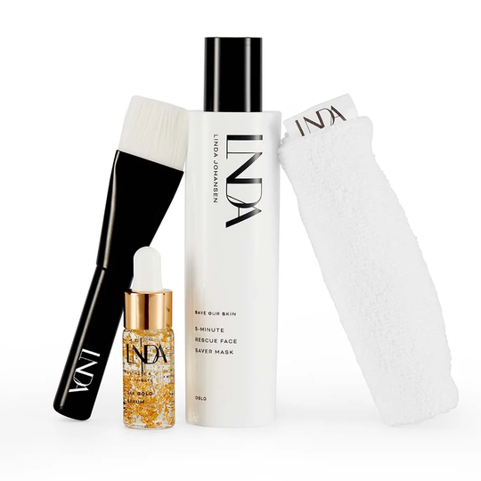 SOS Facial Kit - 5 Minute Skin Rescue, Linda Johansen Skincare Kasvonaamio