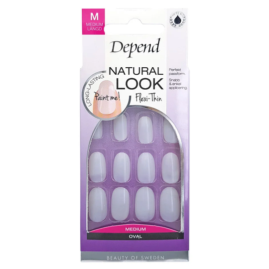 Natural Look Oval, Depend Tekokynnet
