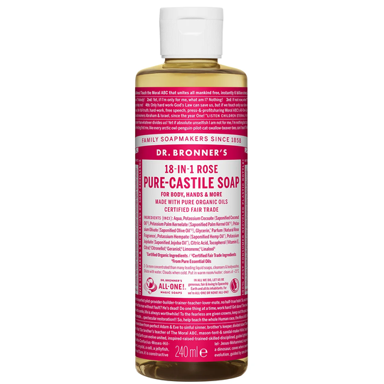 Magic Soaps Rose, 240 ml Dr. Bronner's Suihkugeelit