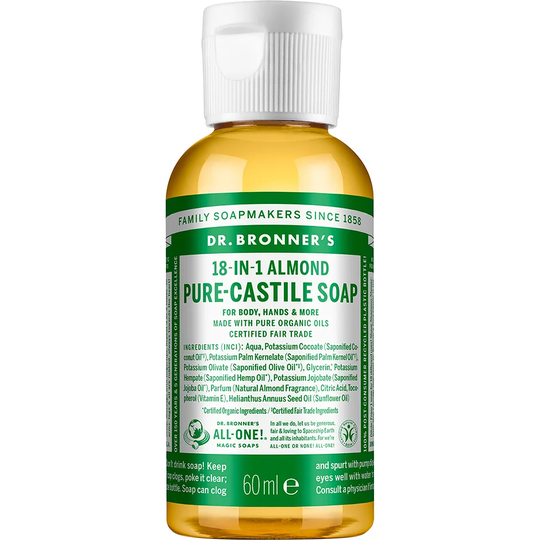 Magic Soaps Almond, 60 ml Dr. Bronner's Suihku- ja kylpytuotteet