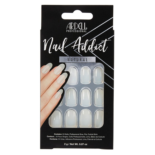 Ardell Nail Addict Natural Oval