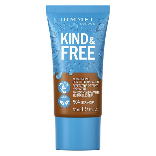 Rimmel London Kind & Free Moisturising Skin Tint Foundation 30 ml - 504 Deep Mocha
