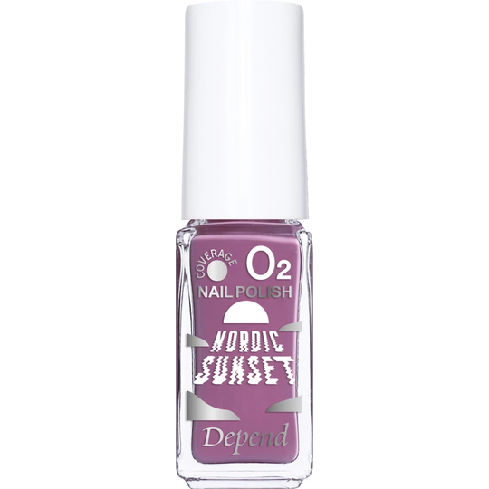 O2 Nail Polish - Nordic Sunset Collection 5130 Purple Scenery