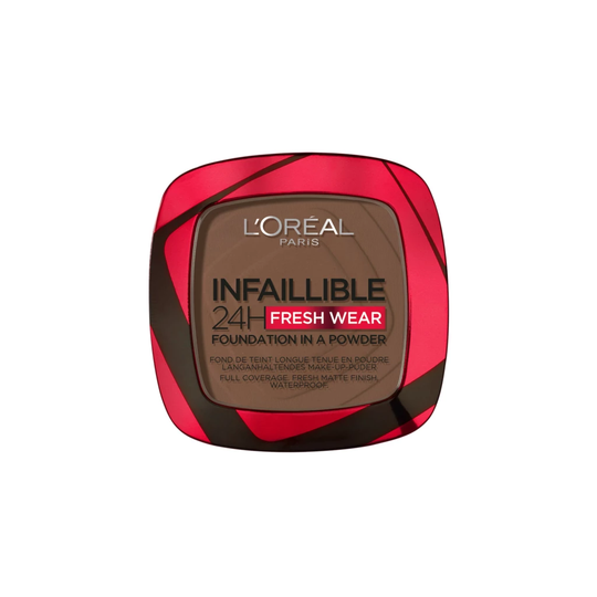 Infaillible 24H Fresh Wear Foundation Powder 390 Ebony