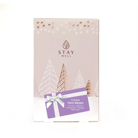 Vegan Face Masks, 5 st Stay Well Kasvonaamio