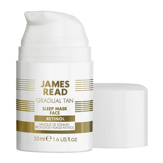 Sleep Mask Tan Retinol, 50 ml James Read Itseruskettavat