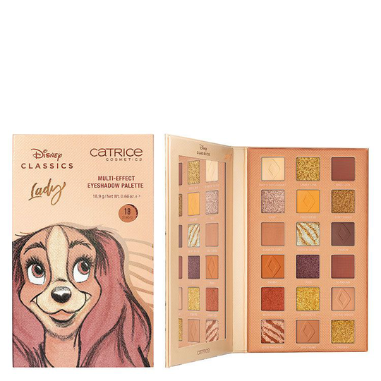 Catrice Disney Classics Lady Multi-Effect Eyeshadow Palette 18,9 g - 020 True Love