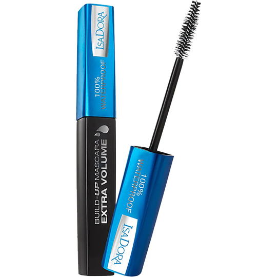 IsaDora Build-Up Extra Volume Mascara Waterproof, 12 ml IsaDora Ripsivärit