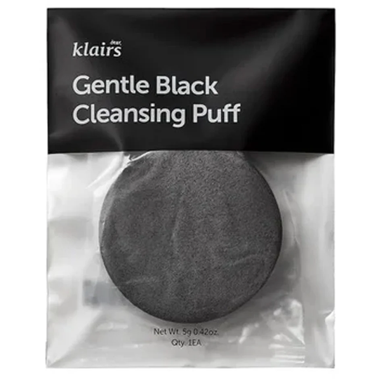 Klairs Gentle Black Deep Cleansing Puff, Klairs Ihonhoitolaitteet
