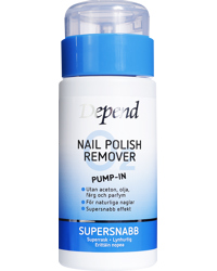 O2 Blue Pump-In Nail Polish Remover, 125ml