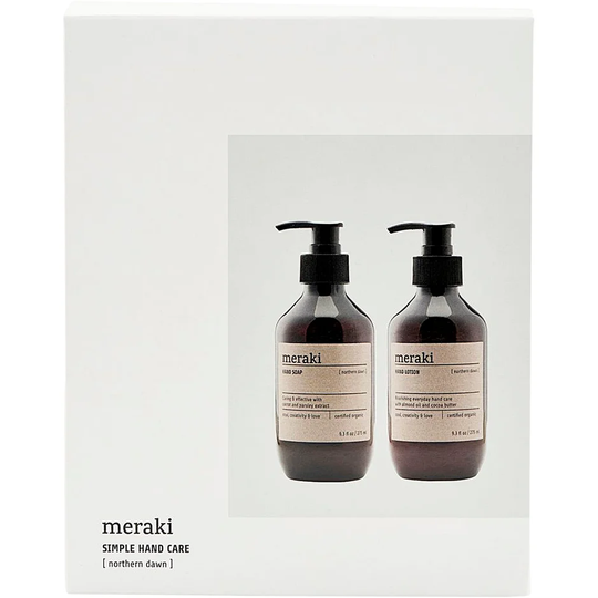 Northern Dawn Giftbox, 275 ml Meraki Käsisaippua