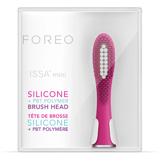 ISSA Mini Hybrid Brush Head Wild Strawberry, 1 st Foreo Hammasharjat