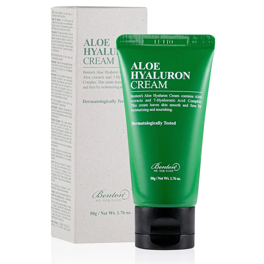 Aloe Hyaluron Cream, 50 g Benton Päivävoiteet