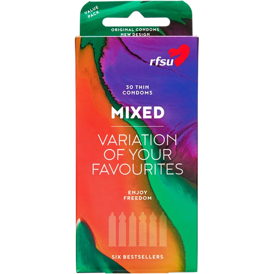 RFSU Mixpack - Pleasure Collection, RFSU Kondomit