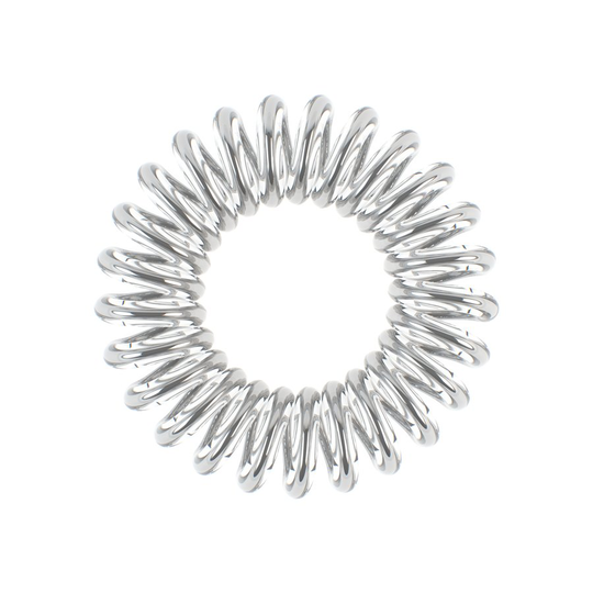 Invisibobble 3 Traceless Hair Rings - Chrome Sweet Chrome