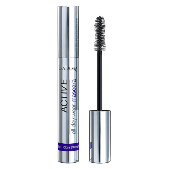 IsaDora Active All Day Wear Mascara 12 ml ─ #20 Deep Black