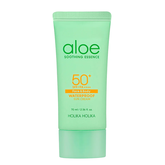 Aloe Soothing Essence Waterproof Sun Cream, 70 ml Holika Holika Aurinkosuoja kasvot