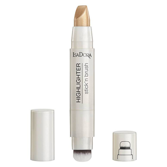 IsaDora Highlighter Stick'n Brush 3,6 g - 23 Bronze Shimmer