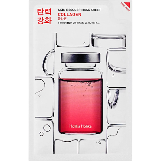 Holika Holika Skin Rescuer Mask Sheet - Collagen, Holika Holika Kasvonaamio