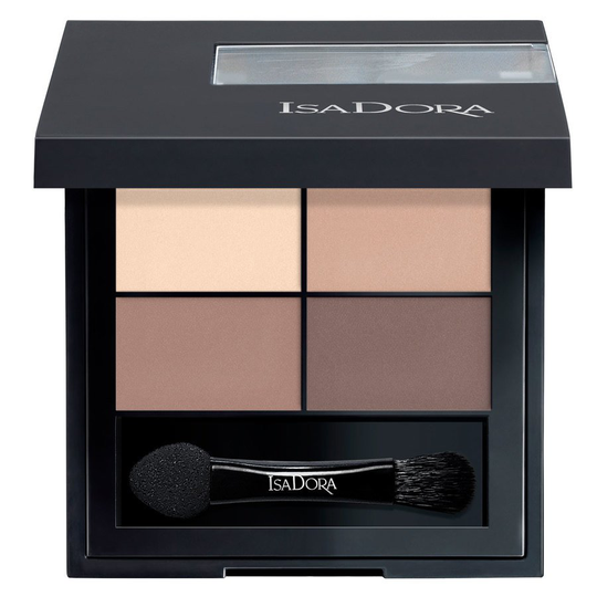 IsaDora Eye Shadow Quartet 4 g ─ #01 Muddy Nudes