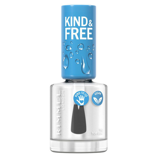 Rimmel London Kind & Free Nail Polish Lacquer 8 ml - 150 Top Coat