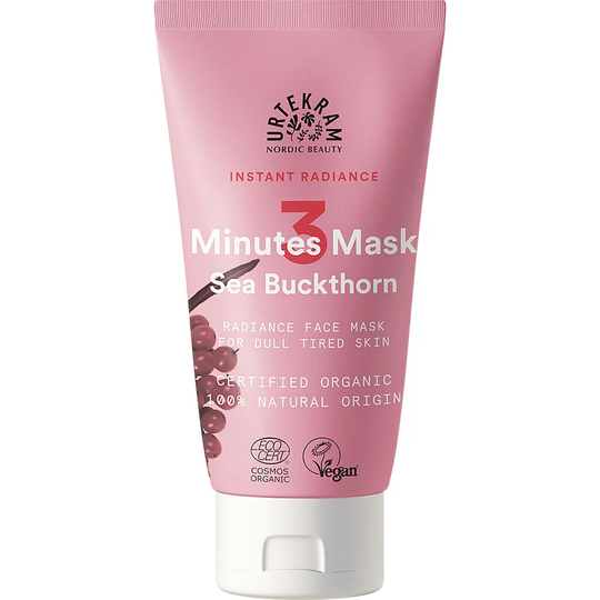 Instant Radiance Face Mask, 75 ml Urtekram Kasvonaamio