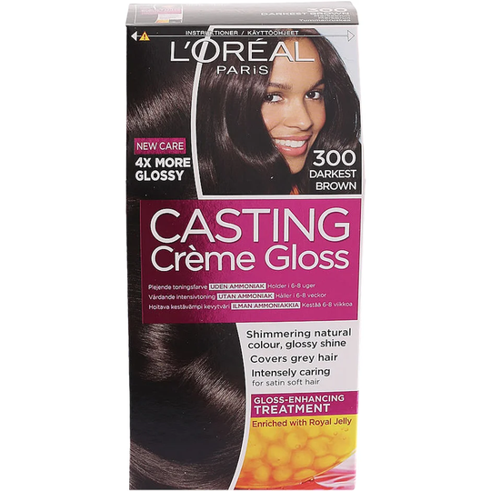L'Oréal Paris Casting Crème Gloss 300 Darkest Brown, L'Oréal Paris Hiusvärit