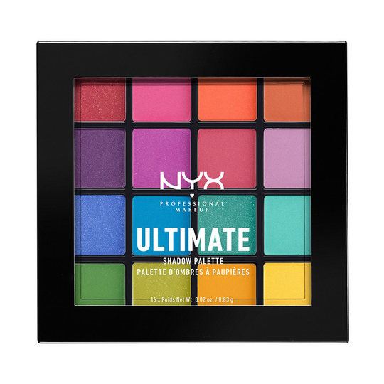 NYX Professional Makeup Ultimate Eyeshadow Palette Brights USP04 13,3g