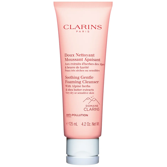 Soothing Gentle Foaming Cleanser, 125 ml Clarins Ihonpuhdistus