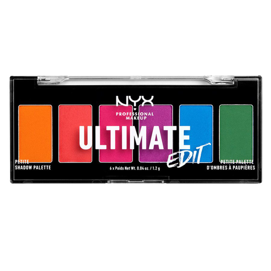 NYX Professional Makeup Ultimate Edit Petite Shadow Palette 02 Brights 7,2g