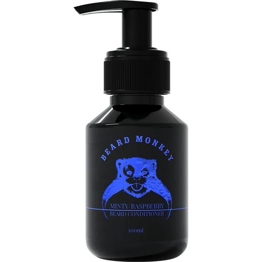 Minty & Raspberry Beard Conditioner, 100 ml Beard Monkey Partashampoo ja partahoitoaine