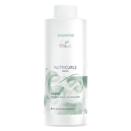 Wella Professionals Nutricurls Shampoo For Waves 1 000 ml