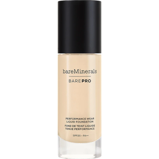bareMinerals barePRO Performance Wear Liquid Foundation SPF 20, 30 ml bareMinerals Meikkivoiteet