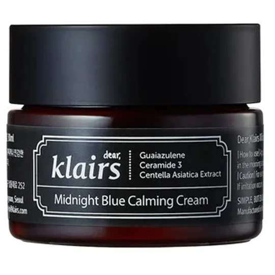 Midnight Blue Calming Cream, 30 ml Klairs Yövoiteet