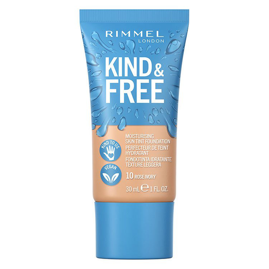 Rimmel London Kind & Free Moisturising Skin Tint Foundation 30 ml - 10 Rose Ivory