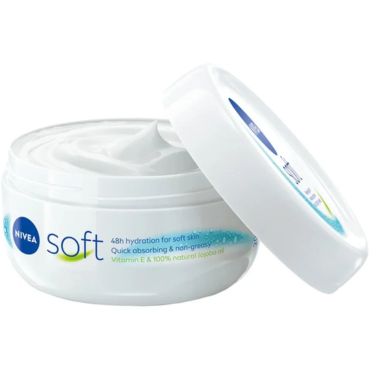 Soft, 200 ml Nivea Vartalovoiteet
