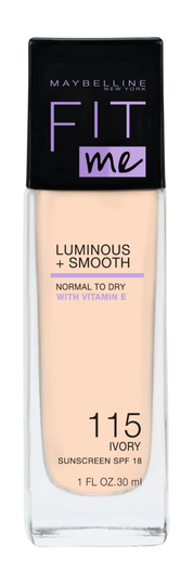 Fit Me Luminous + Smooth Foundation Ivory