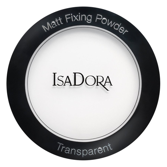 IsaDora Matt Fixing Powder 9 g ─ 00 Transparent